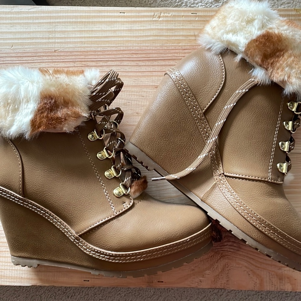 Wedge Booties